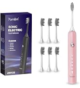 7AM2M Sonic Electric Toothbrush for Adults, Type-C, Lasts 90 Days | IPX7 Waterproof, Smart Timer,...