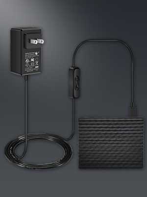 power supply with switch