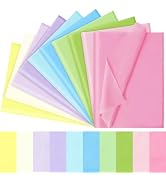 120 Sheets Tissue Paper for Gift Bags Wrapping, Art Tissue Paper Bulk for Weddings Birthday Party...