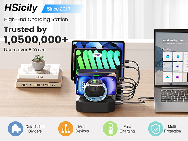 charging station for multiple device