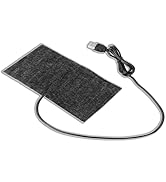 USB Charging Electric Heating Pad,5V 15x12cm Clothing Electric Heating Pad 40 to 45 Degrees Small...