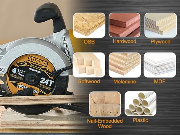 4-1/2 inch circular saw blade