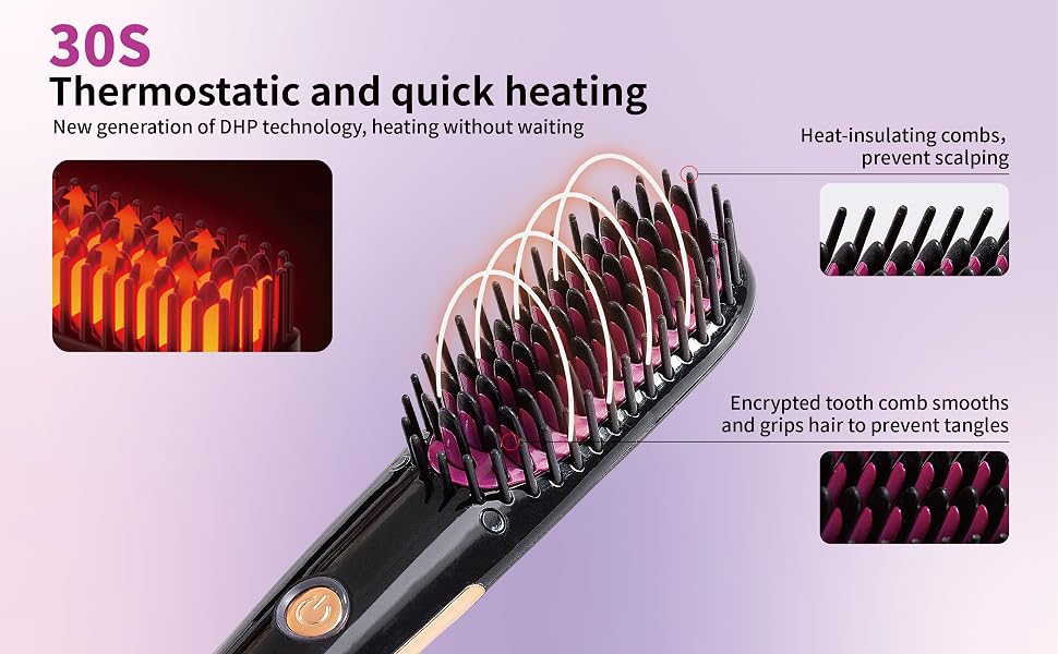 Ionic Hot Comb Straightener