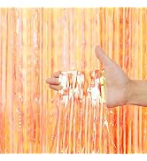 3 Pack Fringe Curtains Party Decorations,Tinsel Backdrop Curtains for Parties,Photo Booth Wedding...