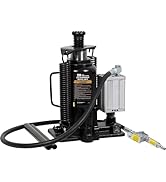 BIG RED Torin Pneumatic Air Hydraulic Car Bottle Jack for Auto Repair and House Lift, 20 Ton (40,...
