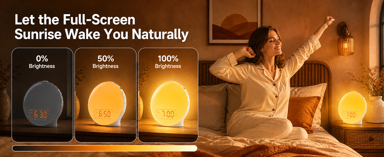 sunrise alarm clock