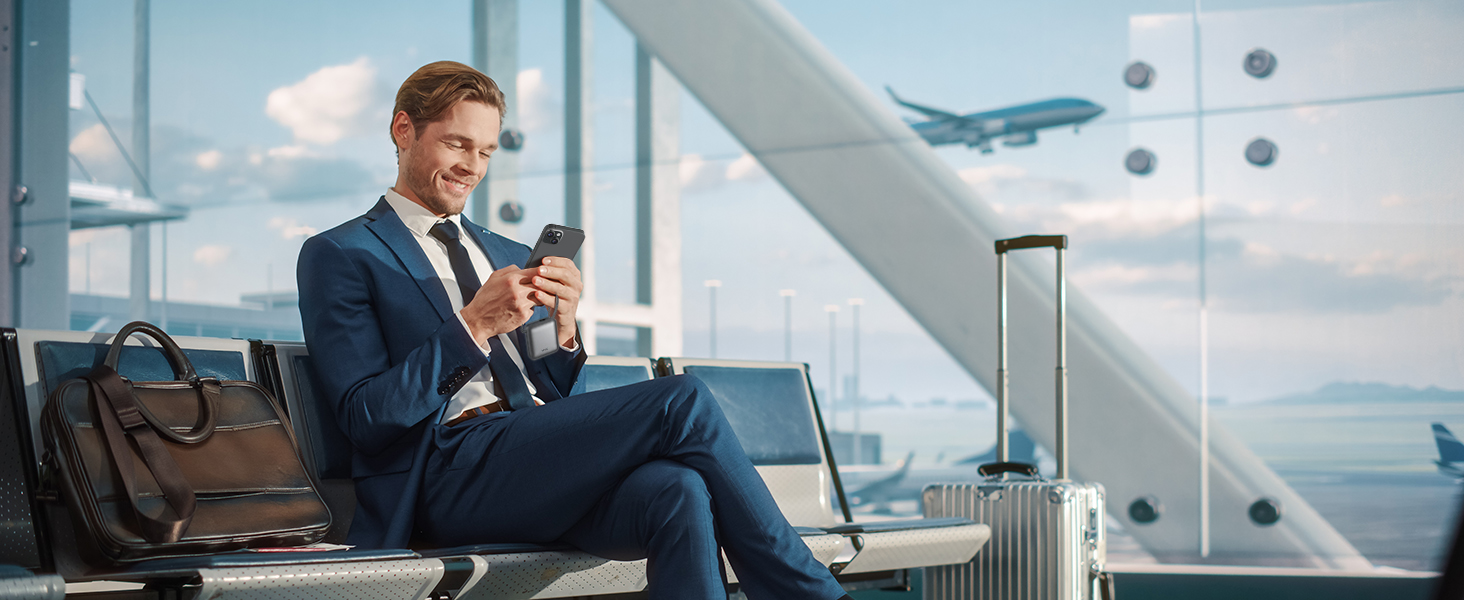 travel essentials battery pack small portable charger power bank LED Display