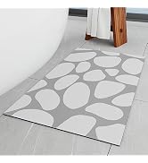 Hargiis Bath Mat Rug Soft and Absorbent Bathroom Mats and Rugs for Shower and Floor - Non-Slip, M...