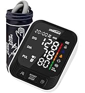 VivaGuard Blood Pressure Monitor for Home Use, Upper Arm Blood Pressure Cuff (8.7" - 16.5"), Auto...