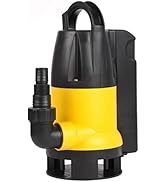 TOPWAY 1HP 3435GPH 110V Submersible Electric Sewage Drain Flood Dirty/Clean Domestic Garden Water...