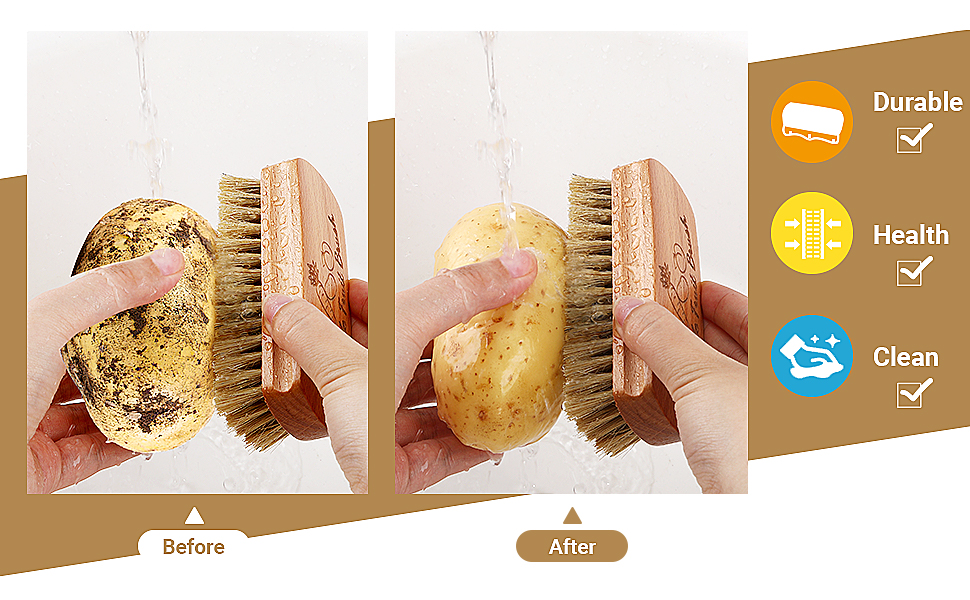 SEPGLITTER Vegetable Brush