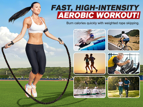 weighted ropes for working out