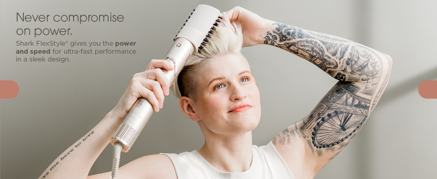 dry hair and split ends. Extreme heat. So Shark FlexStyle dries &amp; styles with no heat damage