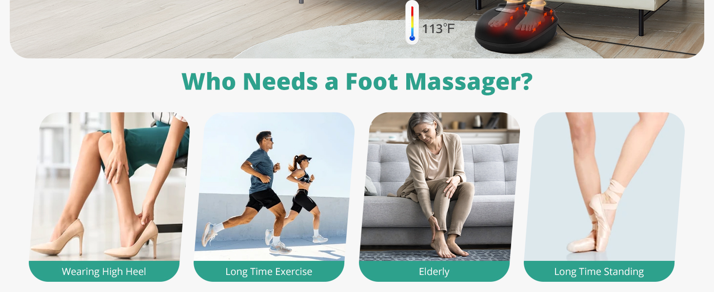 foot massager with heat
