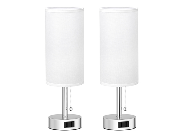 bedside lamps set of 2
