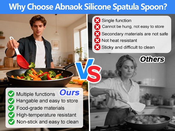 multifunctional kitchen cooking spoon