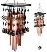 YLYYCC Wind Chimes for Outside,30" Memorial Wind Chimes with 28 Pieces Tubes and 16 Copper Bell f...