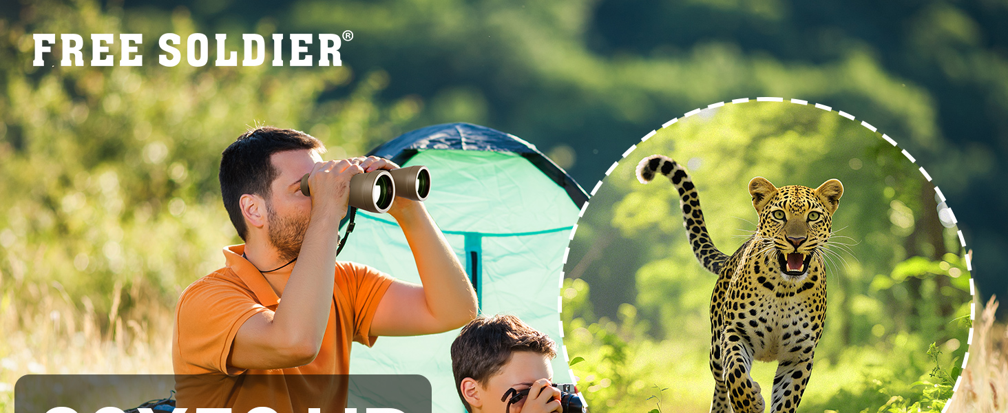  Binoculars for Adults with Smartphone Adapter