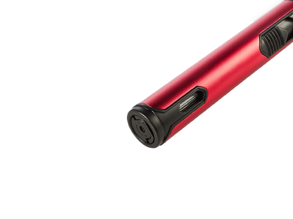 powerul flame refillable torch lighter with visible window