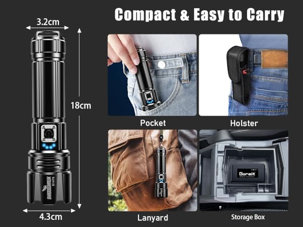 handheld flashlights