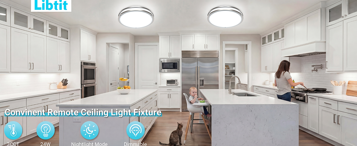 13 inch flush mount ceiling light