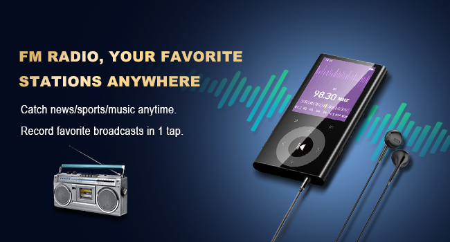 MP3 player wither FM RADIO