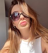 Vintage Retro Polarized Sunglasses with Magic Foldable Case for Women UV Protection Sun Shades