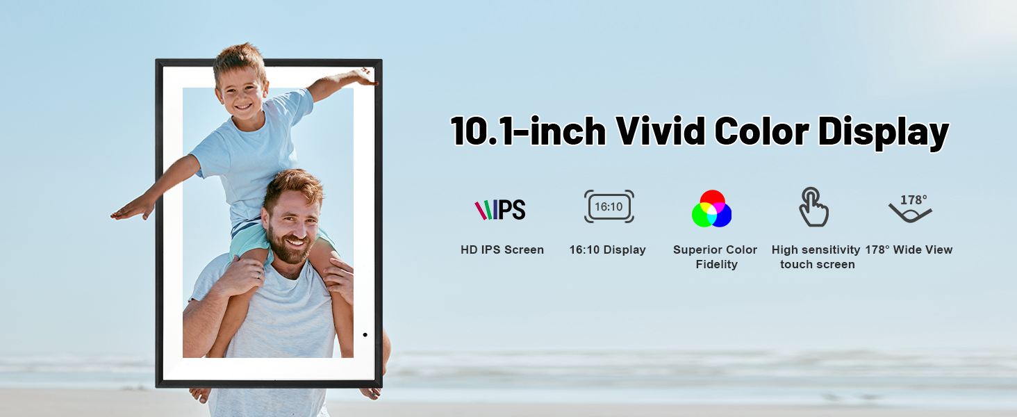 10.1 IN HD IPS screen