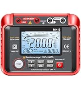 MH13 250V-2500V Digital Insulation Resistance Tester 1MO-200GO Megger Megohm Testing Meter Auto R...