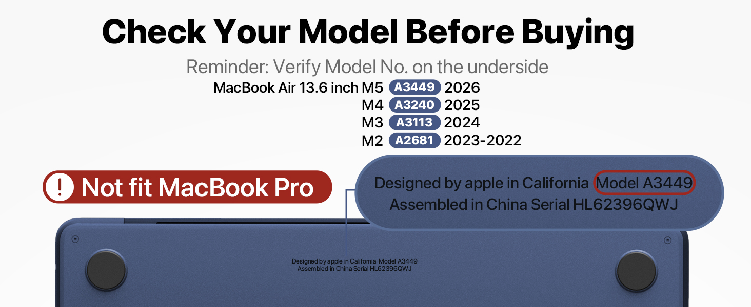 macbook air 13.6 inch case