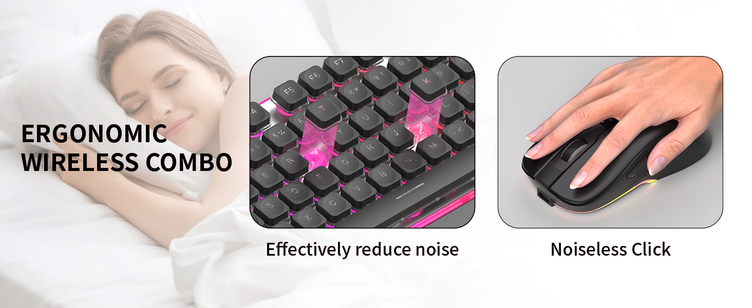 Keyboard and mouse