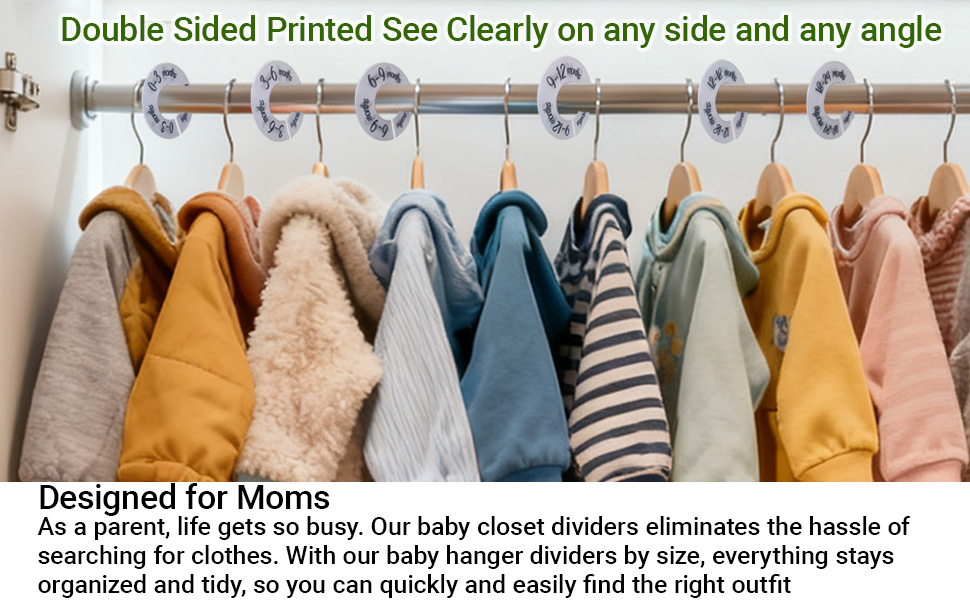 nursery closet dividers