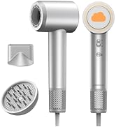 LAMPICK Hair Dryer Blow Dryer with Diffuser Nozzle, Fast Drying, 200 Million Negative Ionic for H...