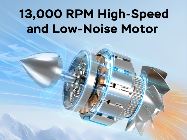 low noise motor