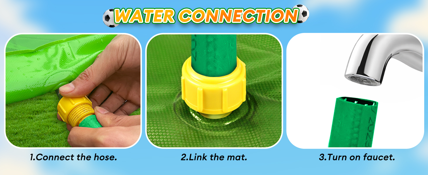 Soccer Splash Pad