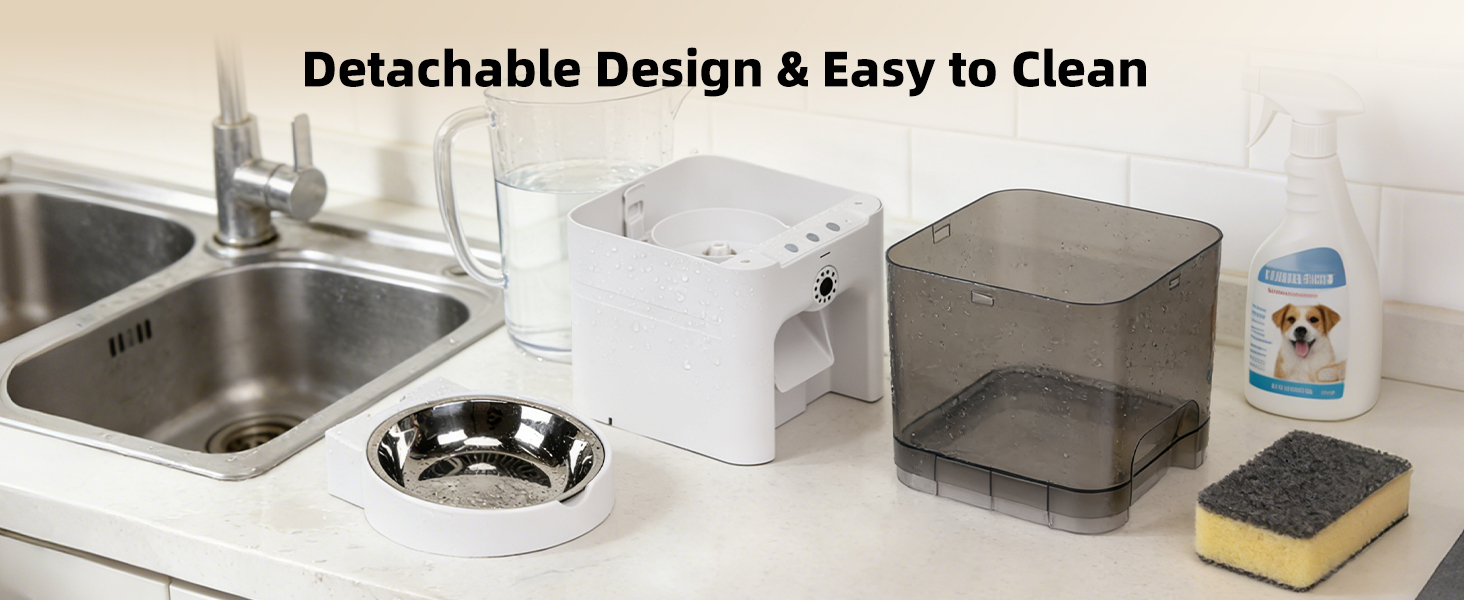 Detachable Design &amp;amp;amp; Easy to clean