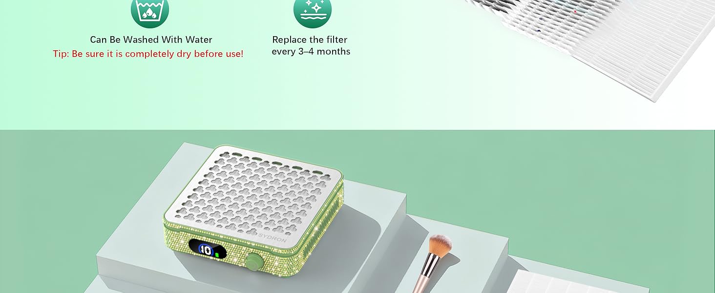 cordless dust collector nail tech