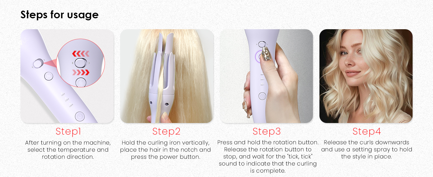 auto curling iron