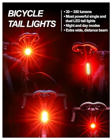 USB LED bicycle light