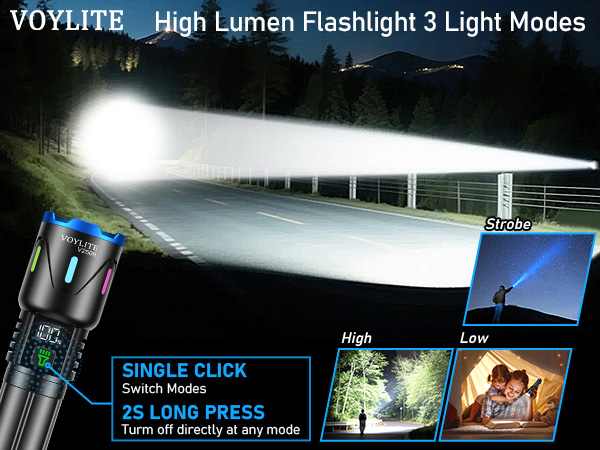 flashlights high lumens