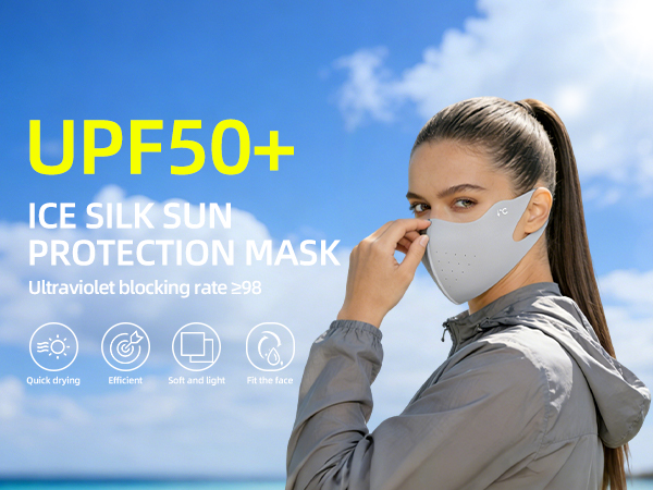 Sunscreen mask sunscreen index