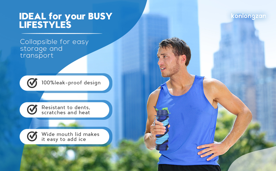 Expandable Water Bottle