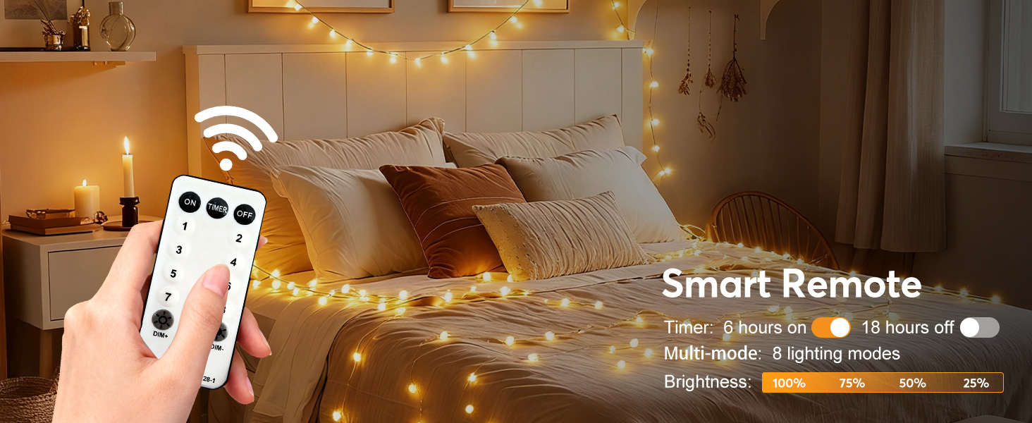 string lights with remote