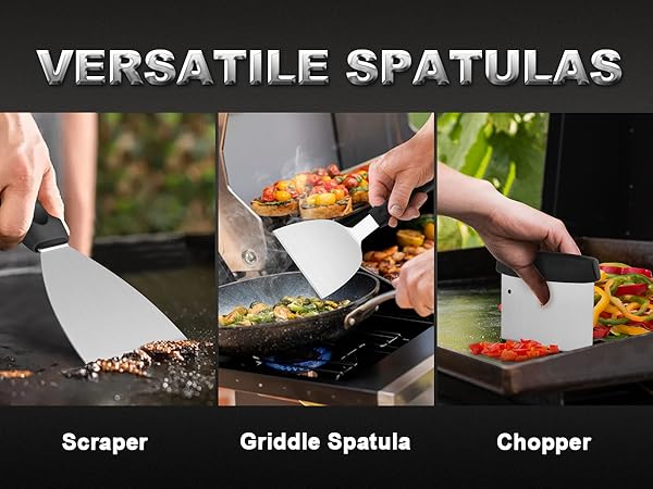 griddle accessories kit for blackstone flattop spatula smash burger press 35Pcs basting cover