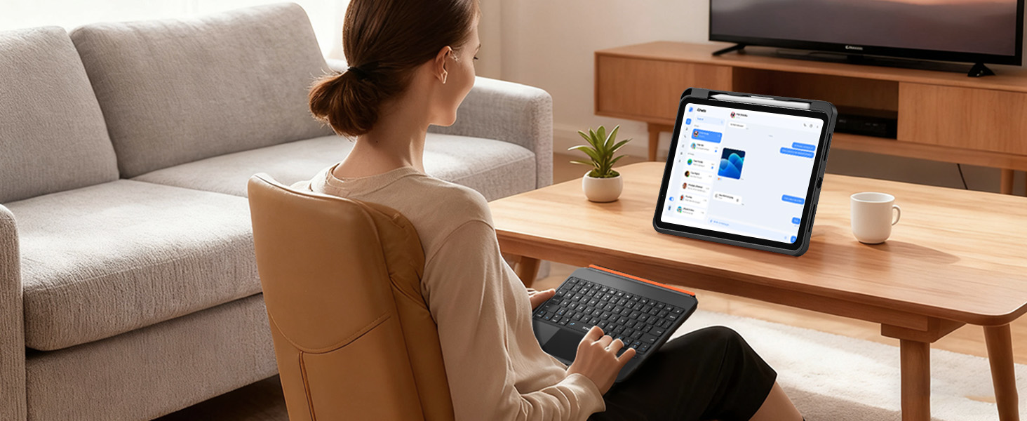 Detachable iPad Keyboard Case Boost Your Productivity On-the-Go