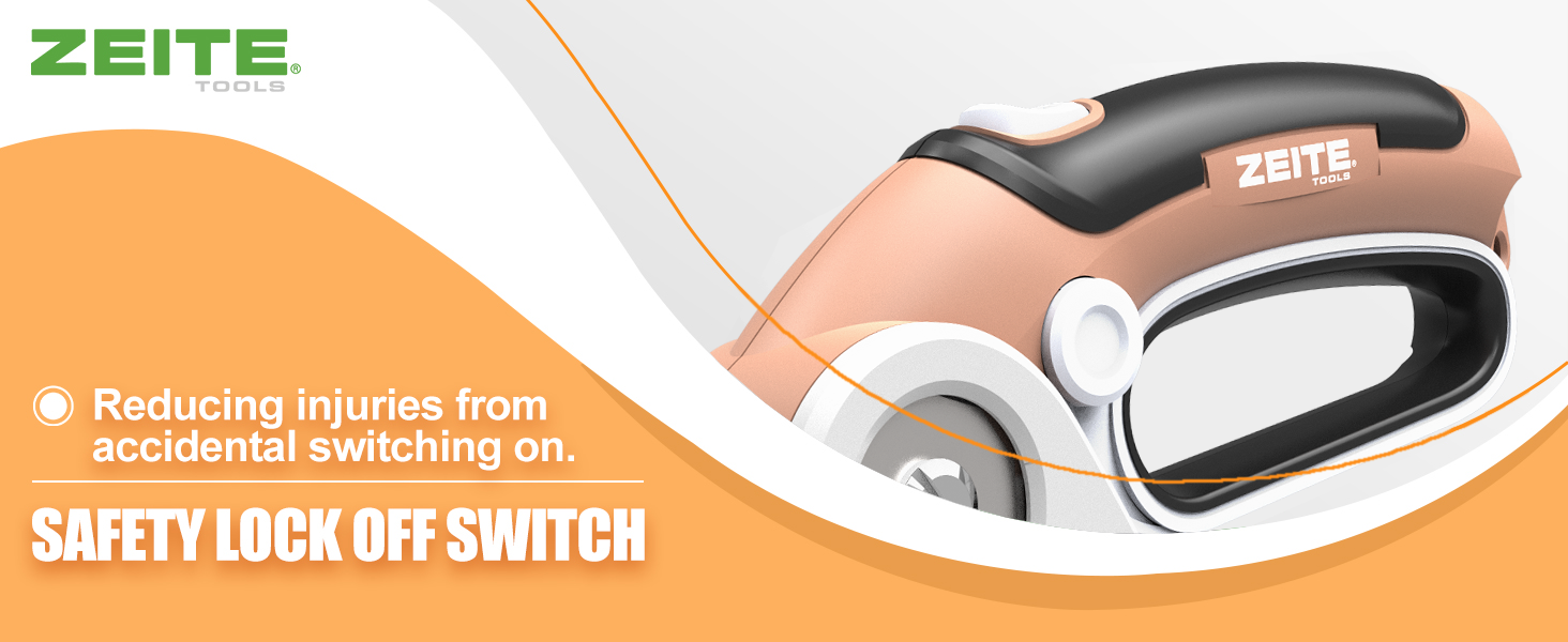 SAFETY LOCK &amp; SPECIAL HANDLE DESIGN