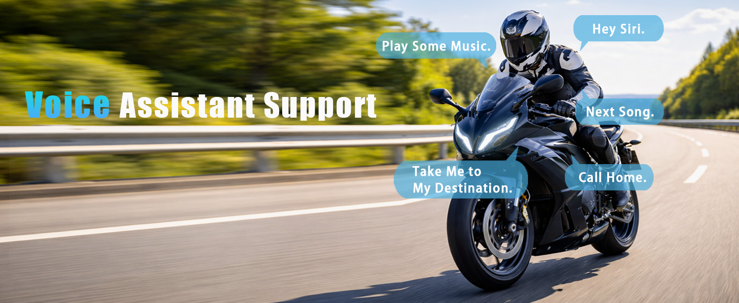 Motorcycle Helmet Headset