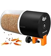 AQQA Automatic Fish Feeder, Intelligent Fish Feeder Auto Dispenser for Aquarium Tank Comes with 1...