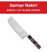 Spyderco Murray Carter Premium Kitchen Knives - Highly Refined Signature Japanese Knives for Culi...