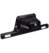 PerfecTech LED License Plate Light Waterproof 12V DC License Tag Light with Holder Drainage Hole ...